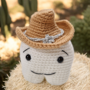 Dent de lait au crochet - Quenot Cowboy